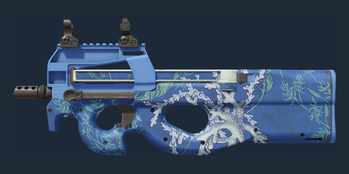 Náhled: P90 | Reef Grief (Zbrusu nový)