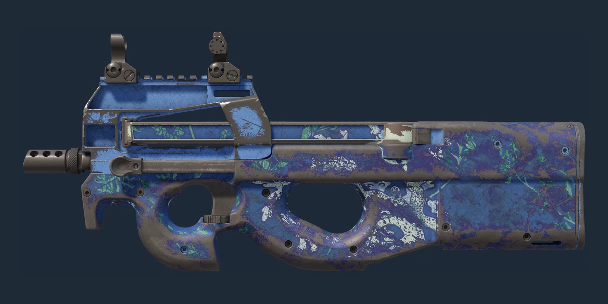 P90 | Reef Grief (Battle-Scarred) preview