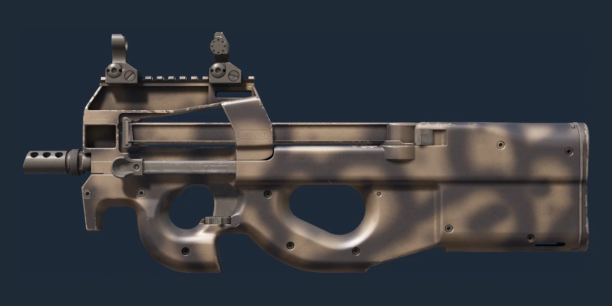 Предпросмотр: P90 | Сажа (Прямо с завода)