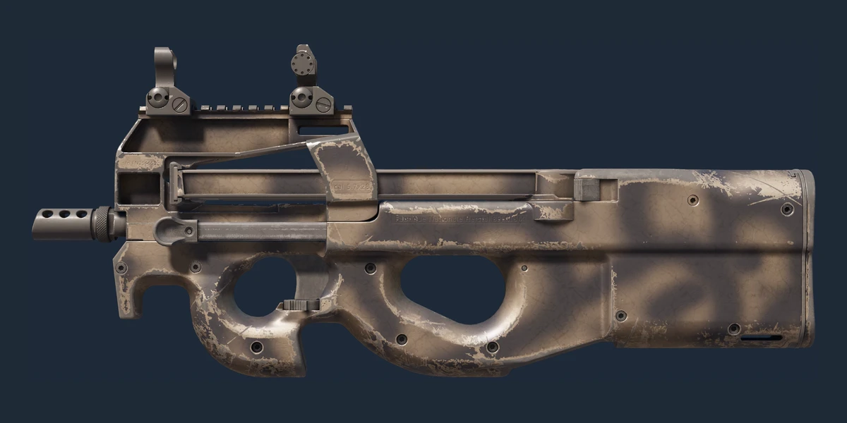 Vista previa de P90 | Chamuscado (Algo desgastado)