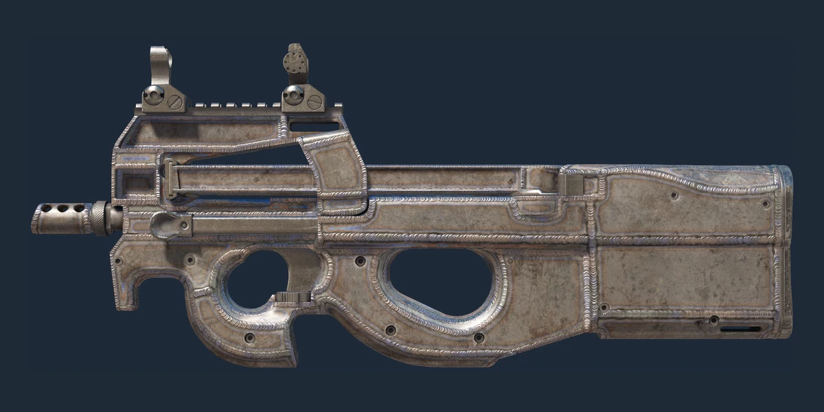Náhled: P90 | Straight Dimes (Opotřebený)