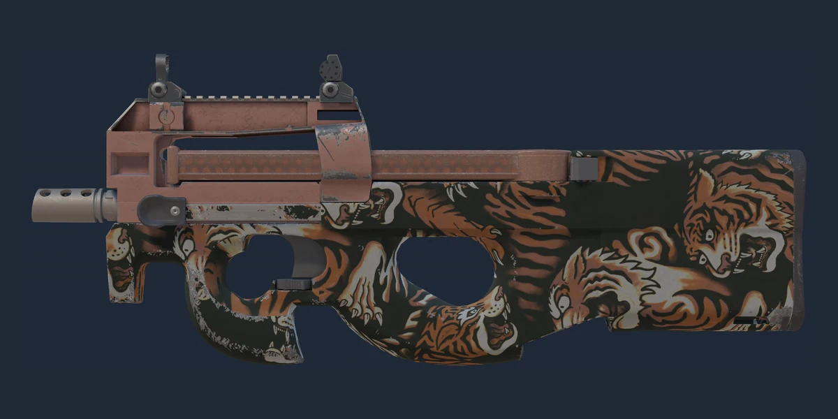 P90 | Tiger Pit (Minimal Wear) preview