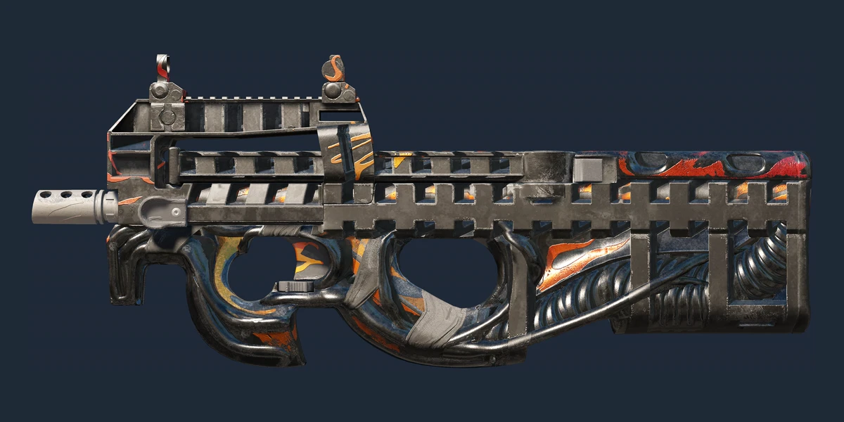 Предпросмотр: P90 | Прорыв в вентиляцию (Поношенное)