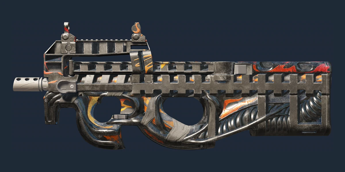 P90 | Vent Rush (戦いで傷ついた) のプレビュー