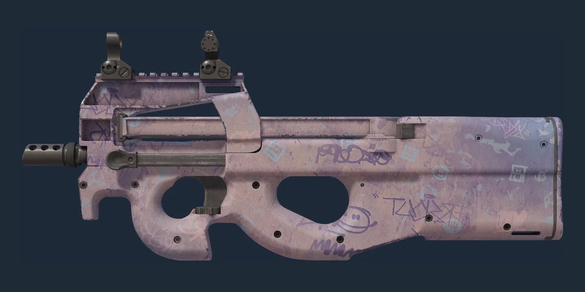 ตัวอย่าง P90 | Wash me (มีรอยถลอกเล็กน้อย)