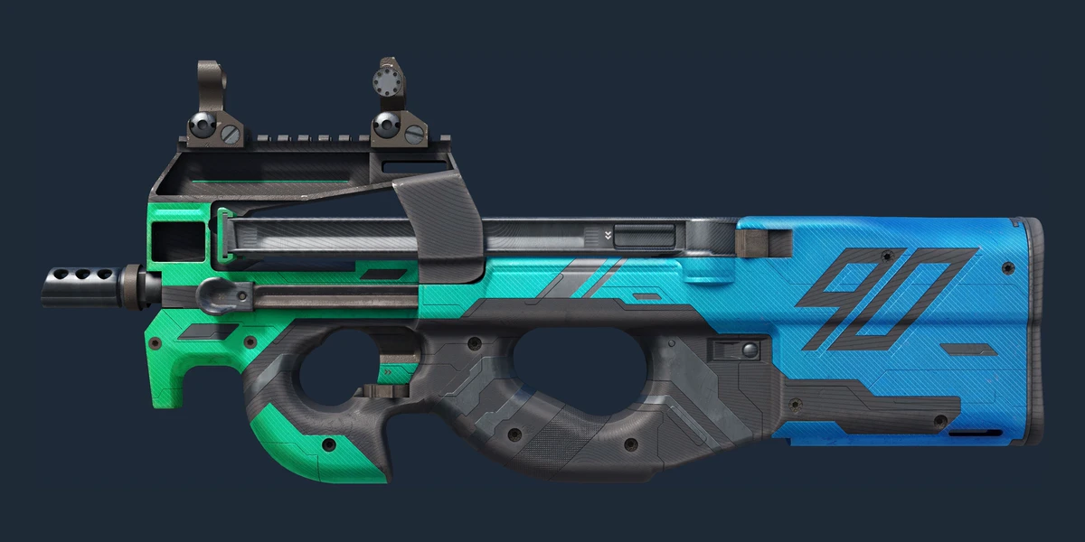 P90 | Wave Breaker (Minimal Wear) preview