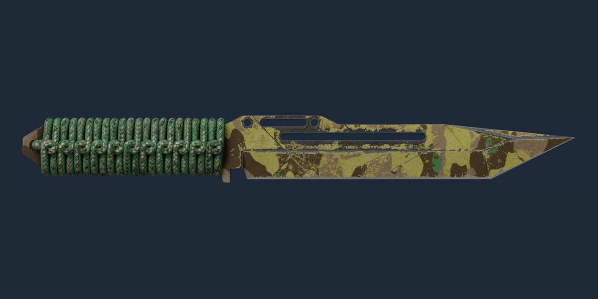 Anteprima di Coltello Paracord ★ | Boreal Forest (Segnato dalle battaglie)