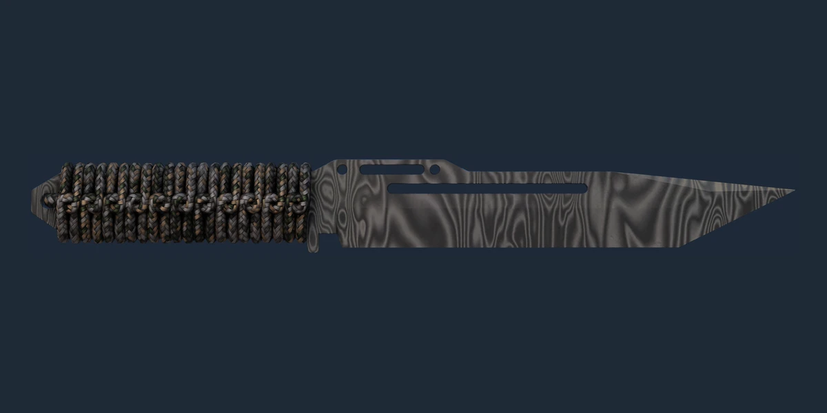 ★ Paracord Knife | Damascus Steel (Field-Tested) preview