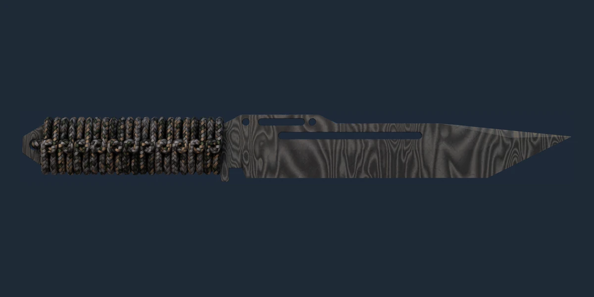 ★ StatTrak™ Paracord Knife | Damascus Steel (Battle-Scarred) preview