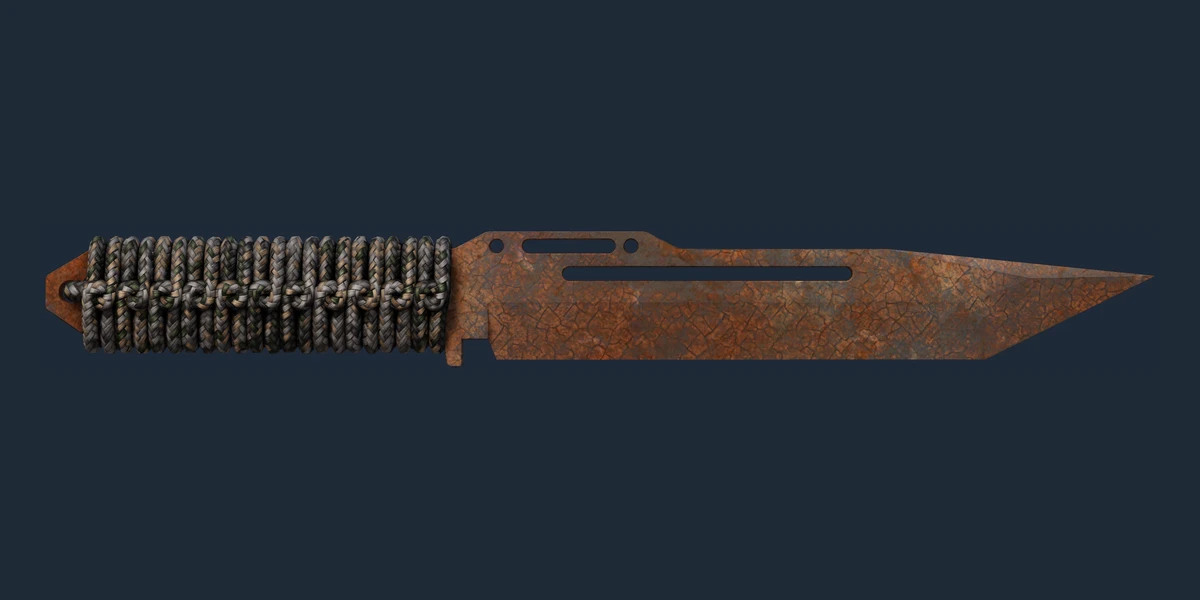 ★ Paracord Knife | Rust Coat (Battle-Scarred) preview