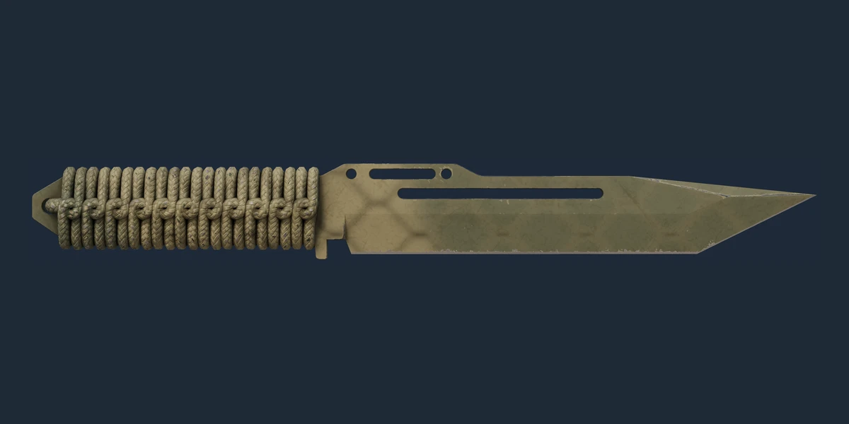 ★ Paracord Knife | Safari Mesh (Field-Tested) preview