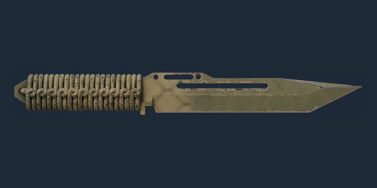 ★ Paracord Knife | Safari Mesh (Well-Worn) preview