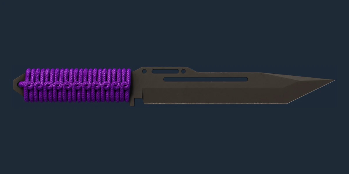 Forhåndsvisning af Paracordkniv (★ StatTrak™) | Ultraviolet (Lidt slidt)