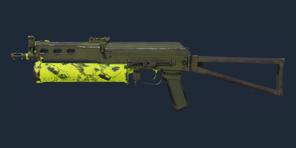 PP-Bizon | Chemical Green (Battle-Scarred) preview
