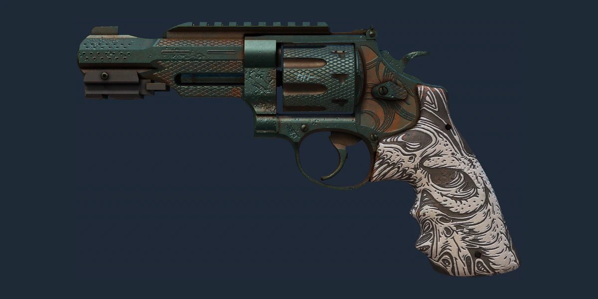 R8 Revolver | Bone Forged (Well-Worn) preview
