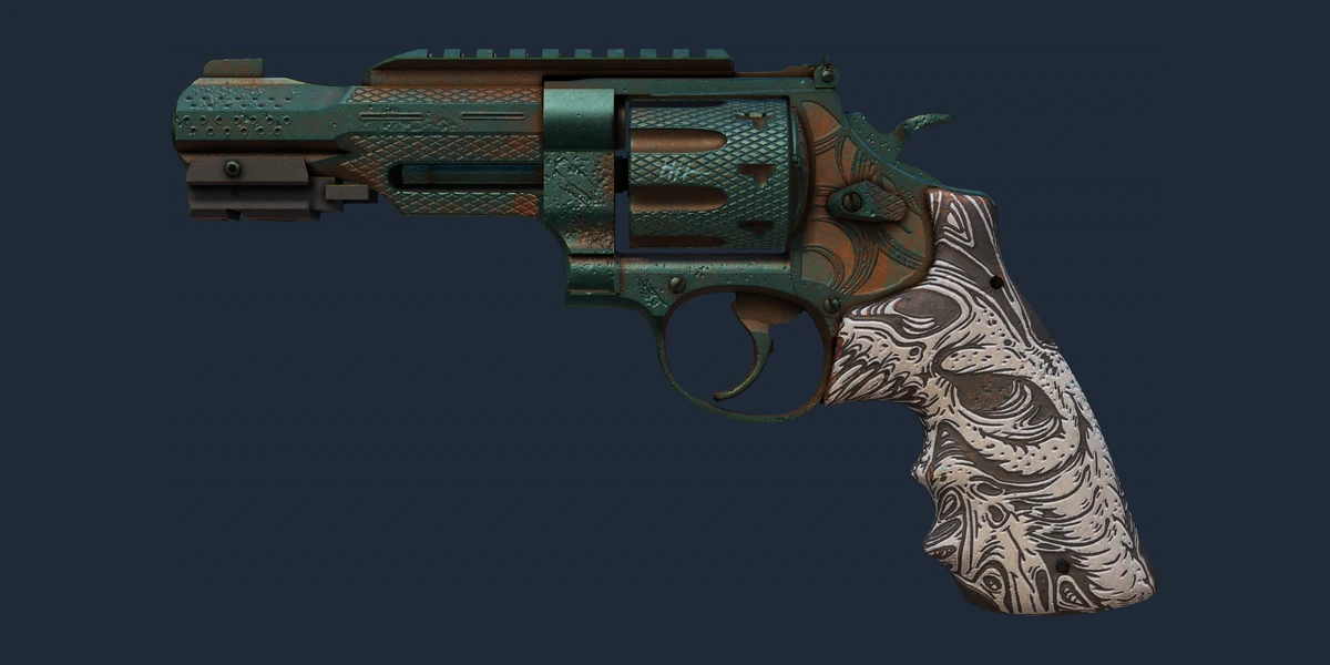 R8 Revolver | Bone Forged (Battle-Scarred) preview