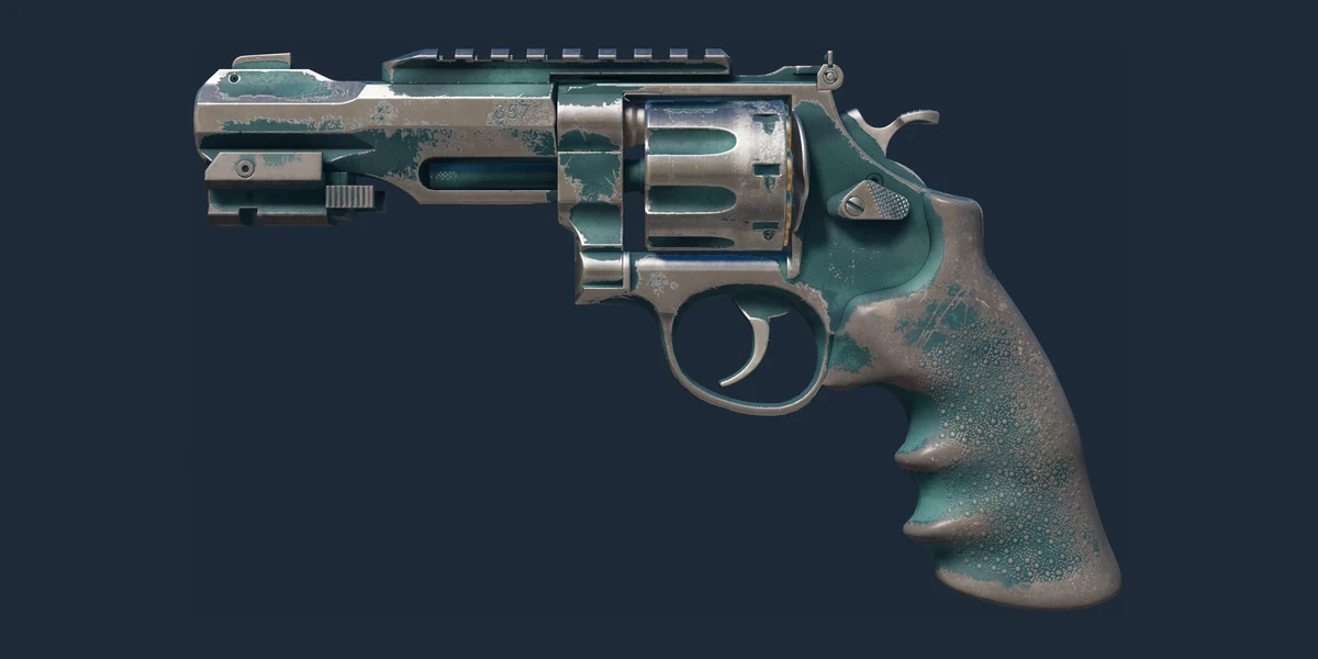 Souvenir R8 Revolver | Canal Spray (Battle-Scarred) preview