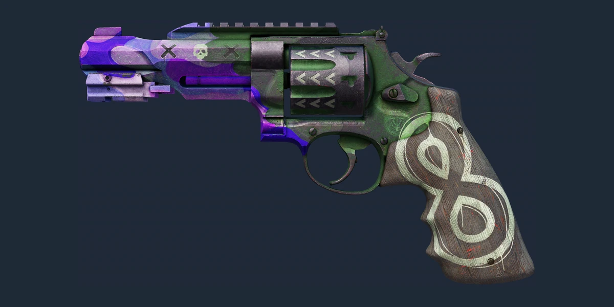 Náhled: Revolver R8 | Crazy 8 (Poničený bojem)