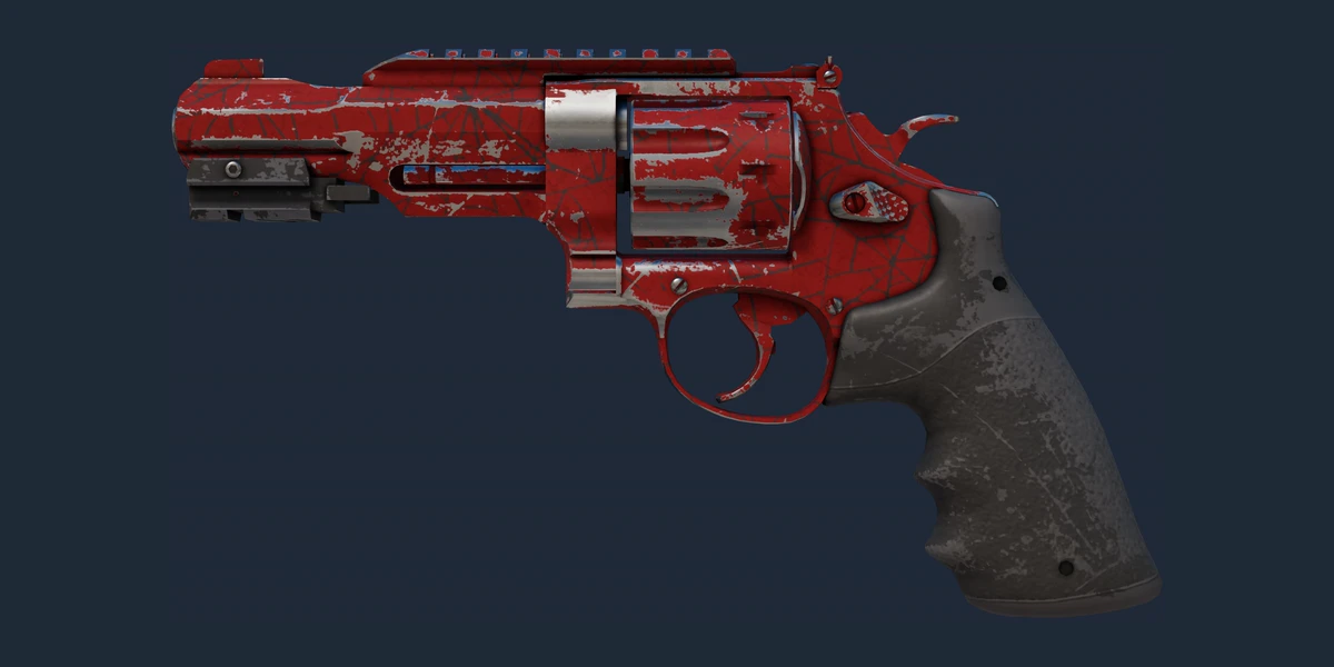 R8 Revolver | Crimson Web (Well-Worn) preview