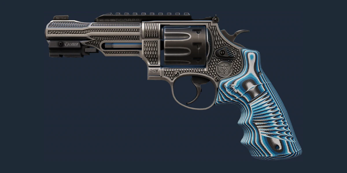 Náhled: Revolver R8 | Grip (Opotřebený)