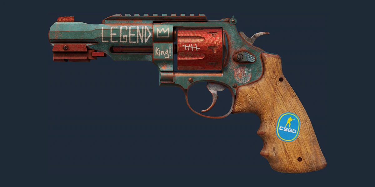 R8 Revolver | Junk Yard (Well-Worn) preview