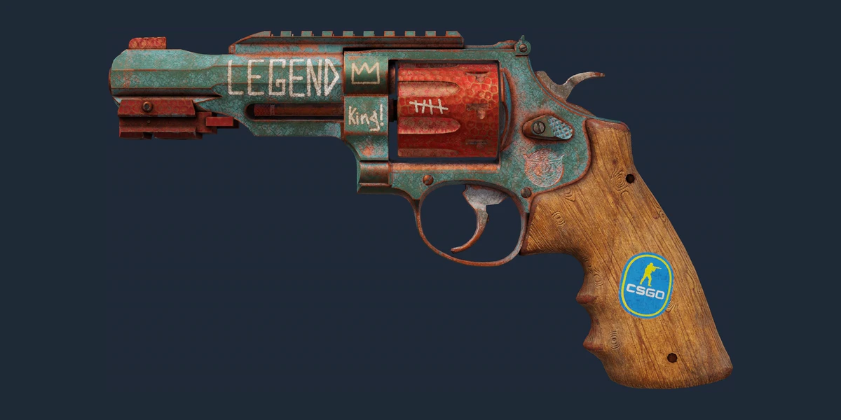StatTrak™ R8 Revolver | Junk Yard (Battle-Scarred) preview