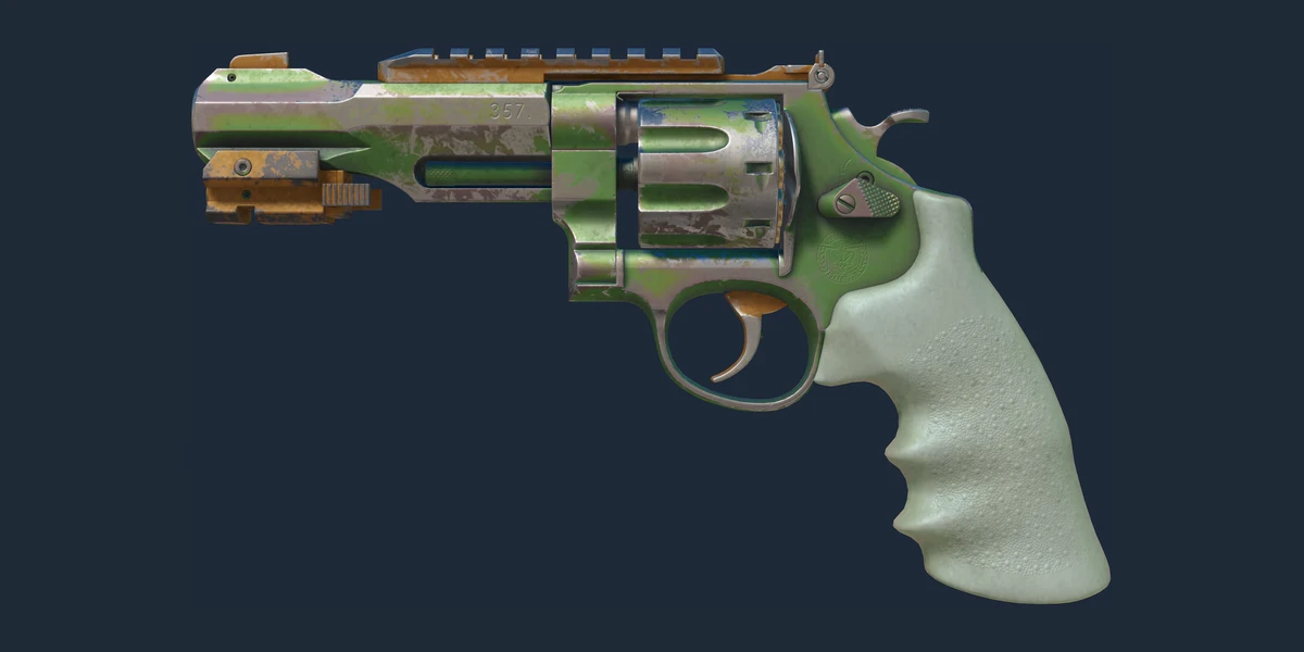 R8 Revolver | Leafhopper (Battle-Scarred) preview