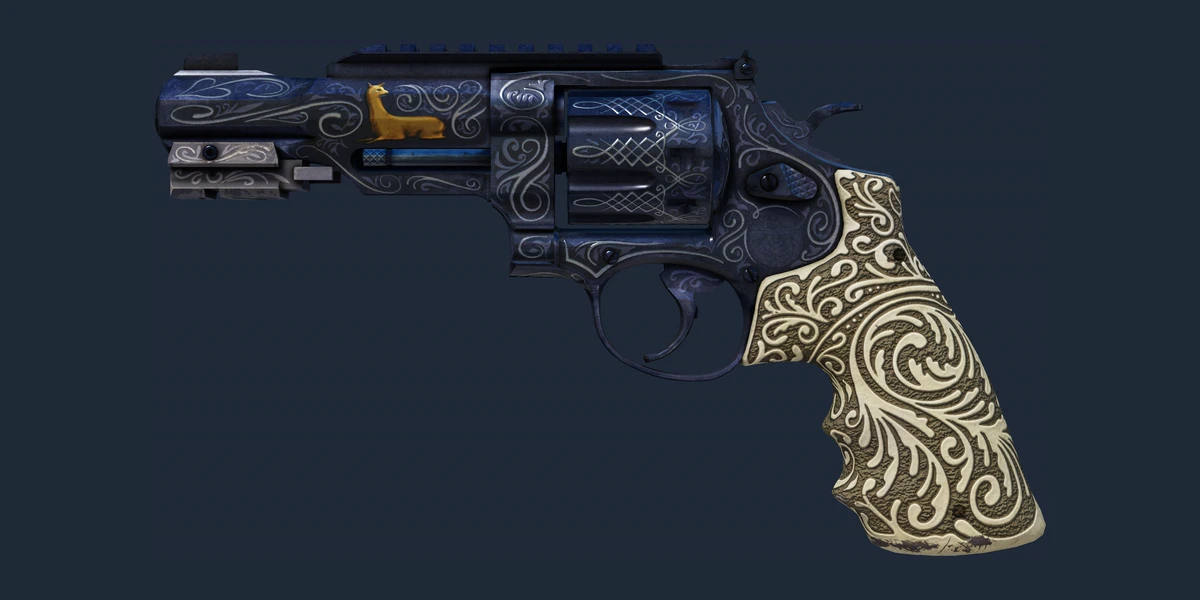 ตัวอย่าง ปืนลูกโม่ R8 | Llama Cannon (มีรอยถลอกอย่างมาก)