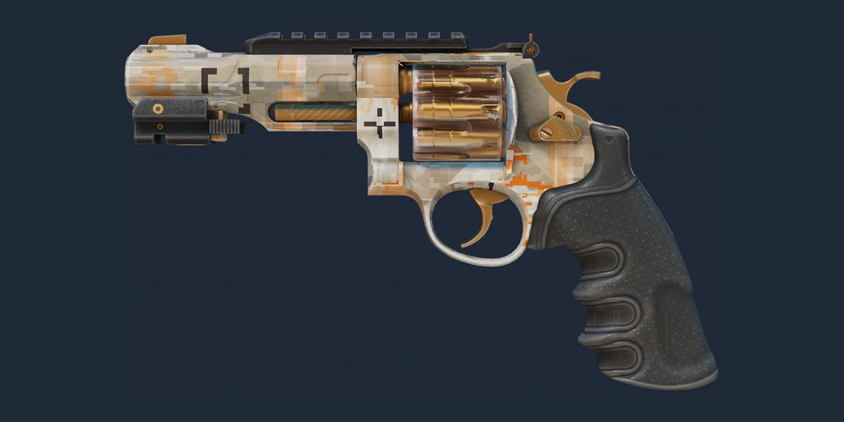 Náhled: Revolver R8 | Monarch (Opotřebený)