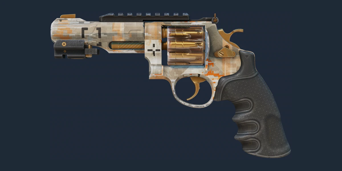 Souvenir R8 Revolver | Monarch (Well-Worn) preview