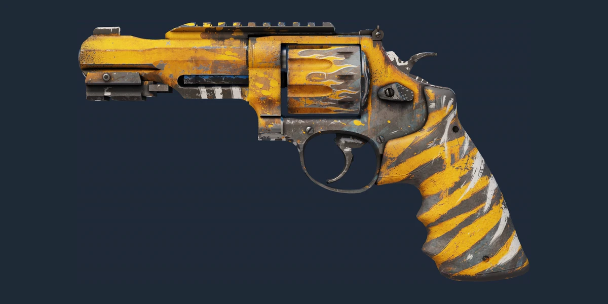 R8 Revolver | Skull Crusher (Well-Worn) preview