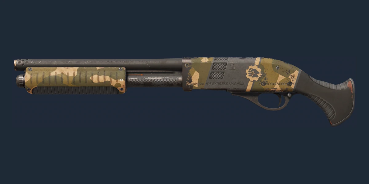 Sawed-Off | Black Sand (Battle-Scarred) preview