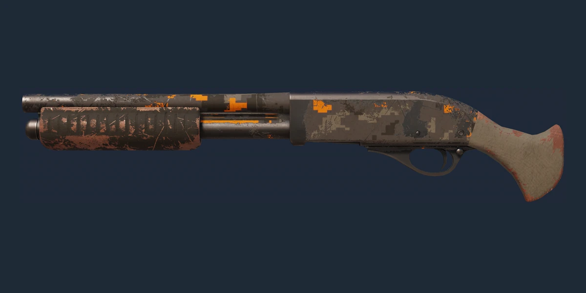 Souvenir Sawed-Off | Orange DDPAT (Well-Worn) preview