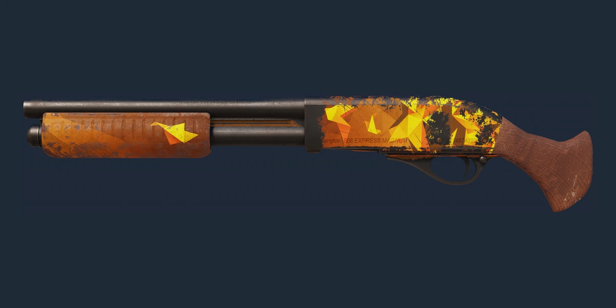 StatTrak™ Sawed-Off | Origami (Well-Worn) preview