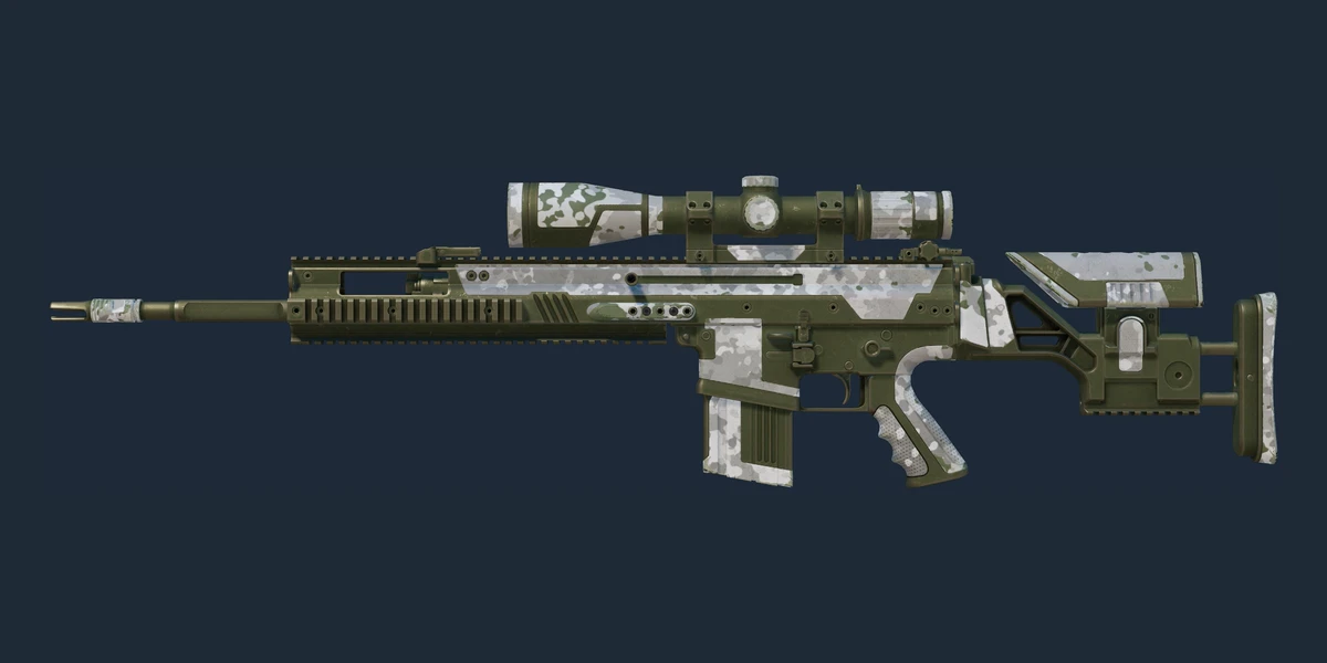 Forhåndsvisning af SCAR-20 (Souvenir) | Arctic Camo Panels (Meget slidt)