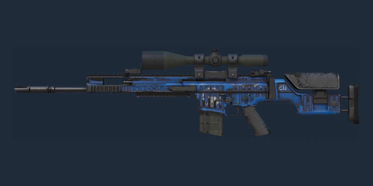 SCAR-20 | Assault (Well-Worn) preview