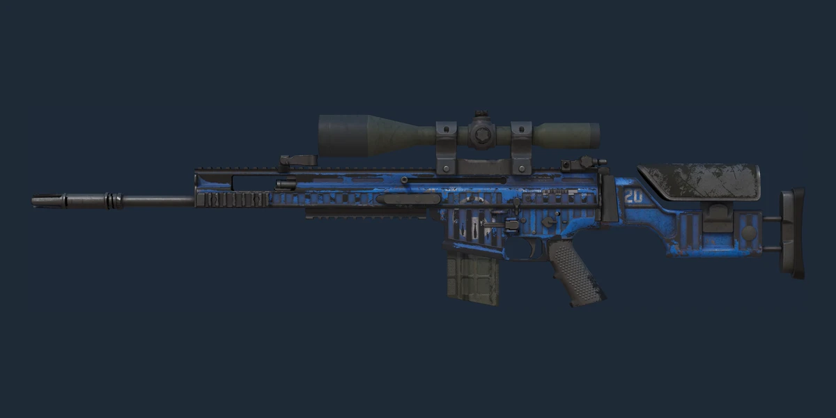 StatTrak™ SCAR-20 | Assault (Battle-Scarred) preview