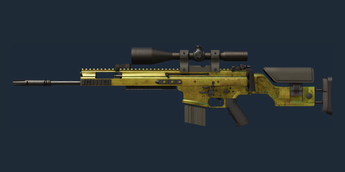 ตัวอย่าง SCAR-20 | Brass (ใหม่จากโรงงาน)