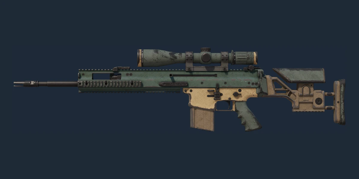 SCAR-20 | 용병 (전투로 닳고 닳은) 미리보기