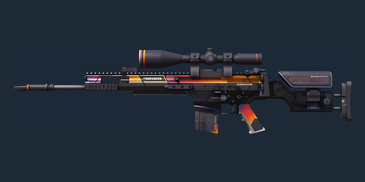 Förhandsvisning av StatTrak™ SCAR-20 | Enforcer (Fabriksny)
