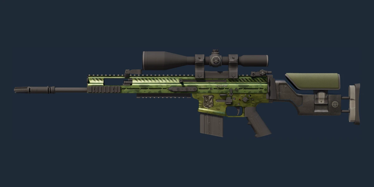 SCAR-20 | Green Marine (Factory New) preview