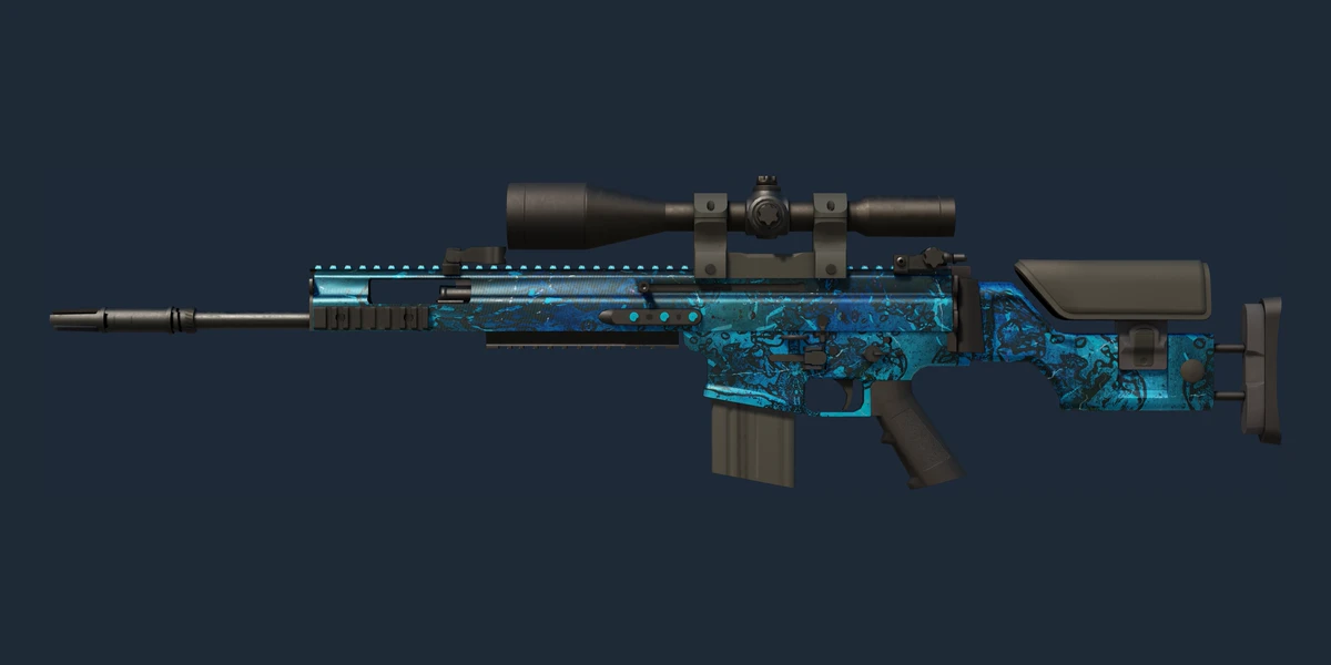Souvenir SCAR-20 | Grotto (Field-Tested) preview