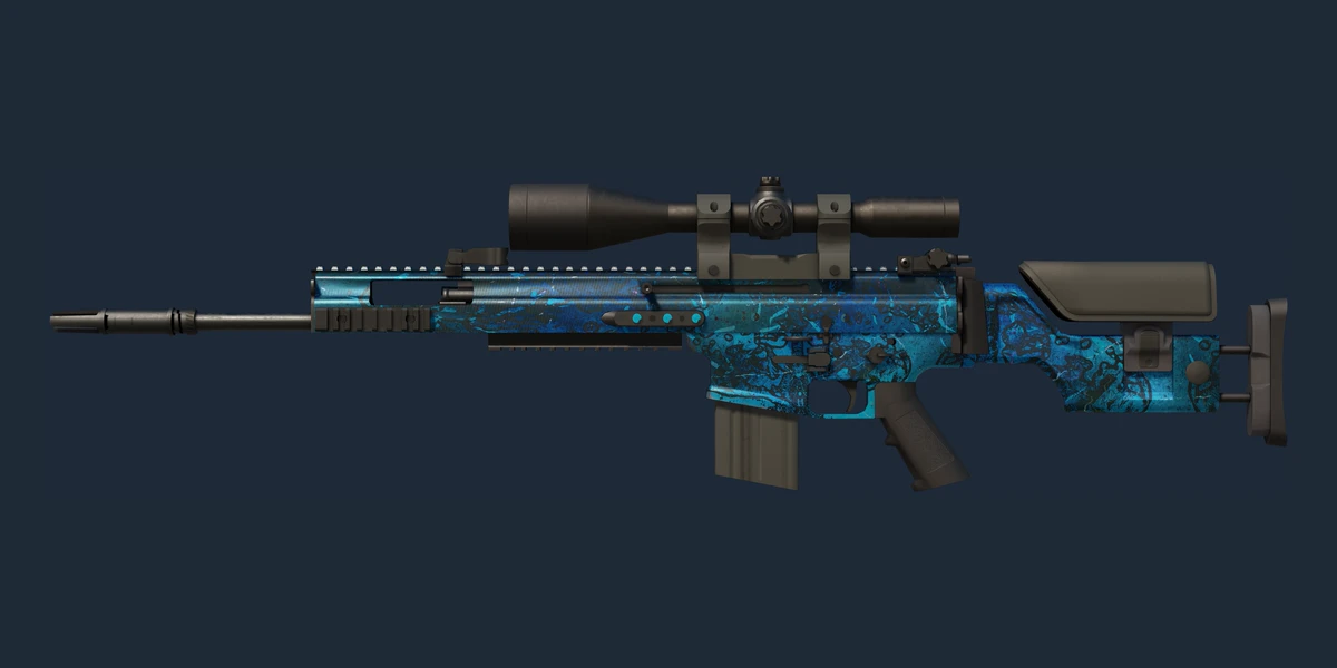 SCAR-20 | Grotto (Battle-Scarred) preview