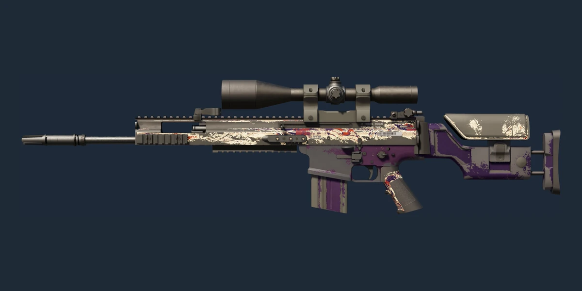 Náhled: SCAR-20 | Magna Carta (Poničený bojem)