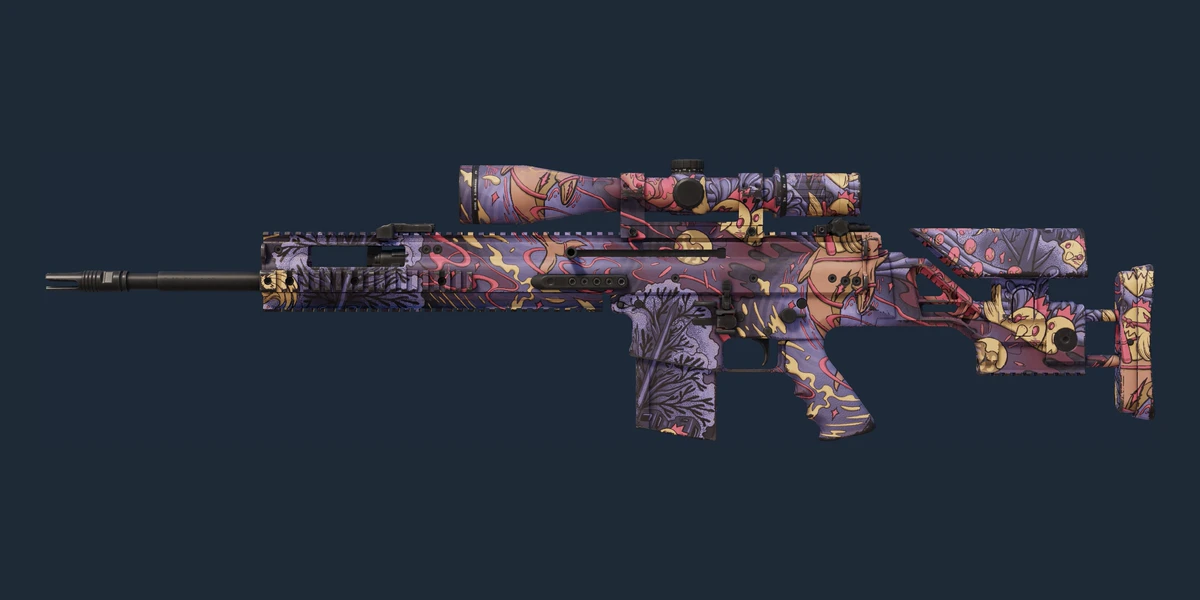 SCAR-20 | Poultrygeist (Minimal Wear) preview