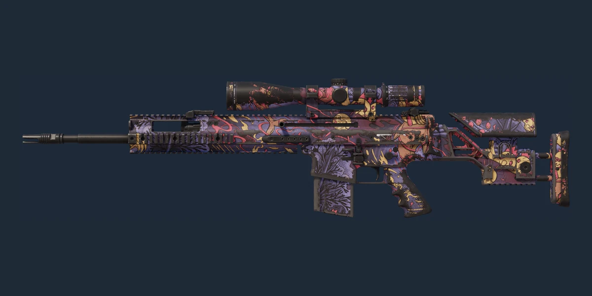 SCAR-20 | Poultrygeist (Well-Worn) preview