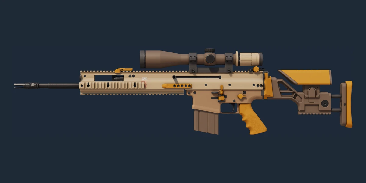 Previzualizare SCAR-20 | Short Ochre (Nouă)