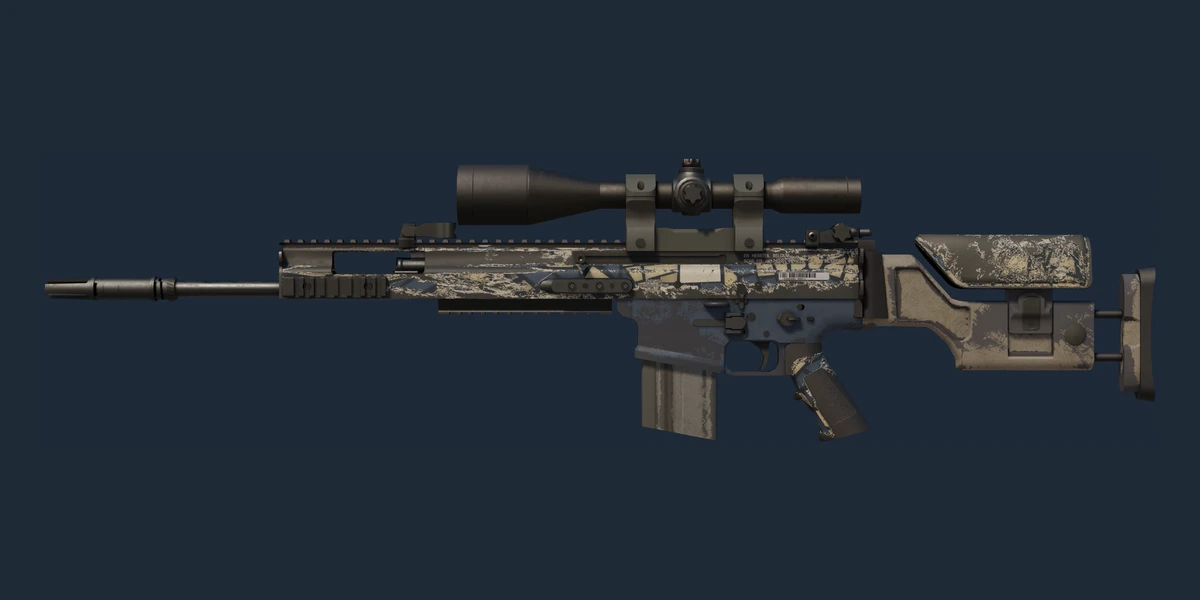 SCAR-20 | Stone Mosaico (Well-Worn) preview
