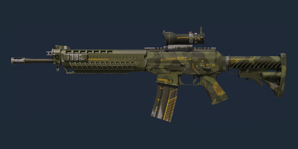SG 553 | Atlas (Minimal Wear) preview
