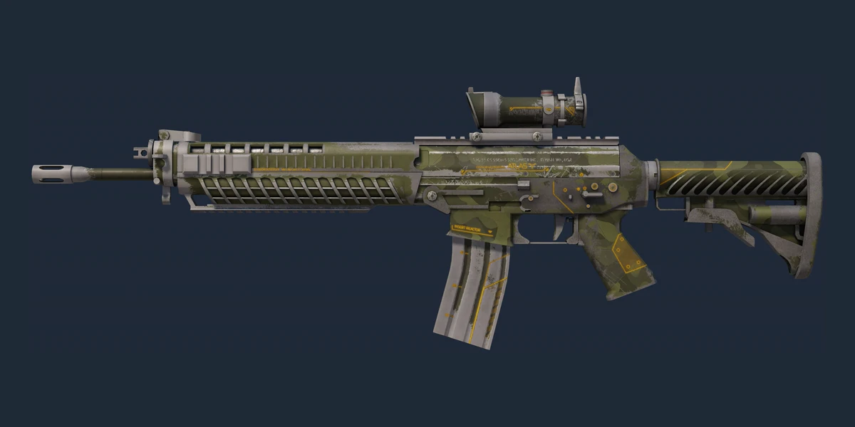 SG 553 | Atlas (Battle-Scarred) preview